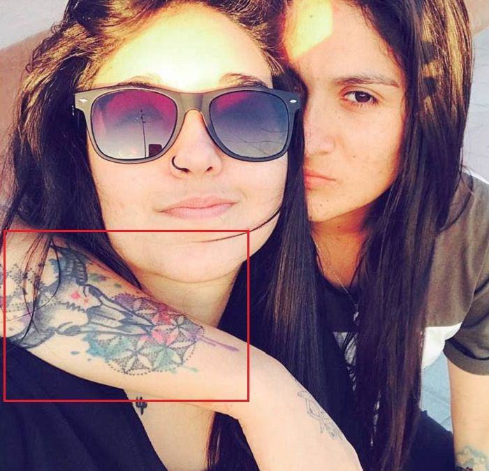 Yenny Acuna tatuiruotė-ranka