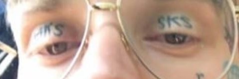 Tetovaža Yzomandias kapci za oči