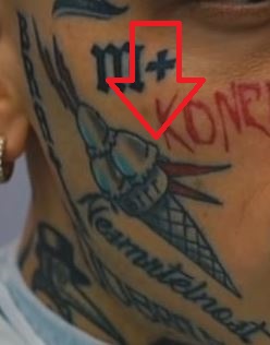 Tetovaža sladoleda Yzomandias