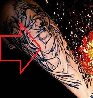 Tetovaža desne ruke Yzomandias