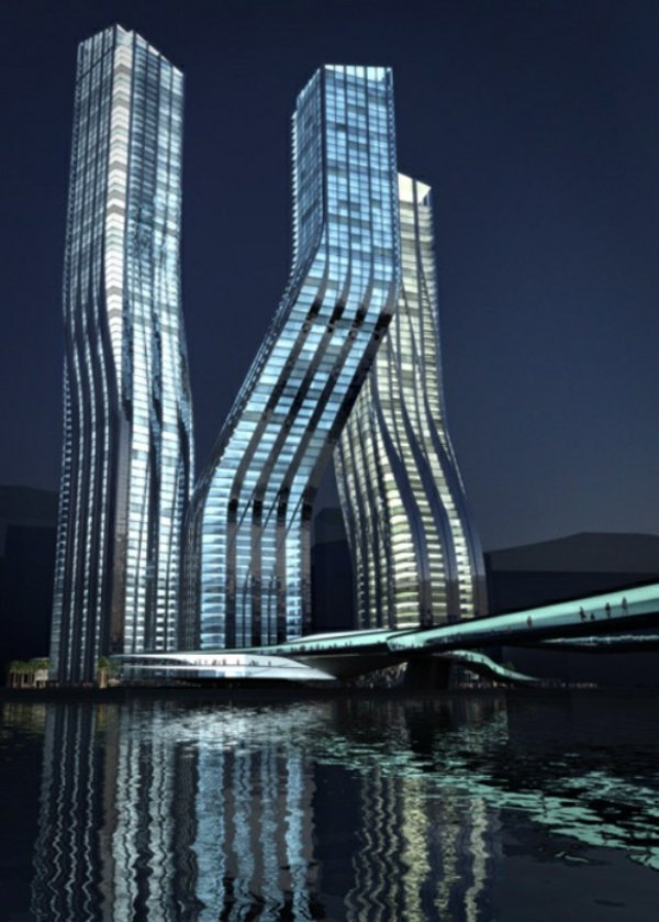 Turnurile dansatoare Zaha-Hadid Dansuri-Turnuri-Zaha-Hadid