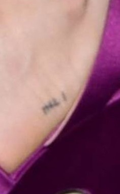 Tatouage Zosia Mamet Tally Marks