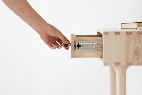 Mobilier scandinav cu sertare pentru cărți Idei de proiectare a mesei de toaletă pentru sertare