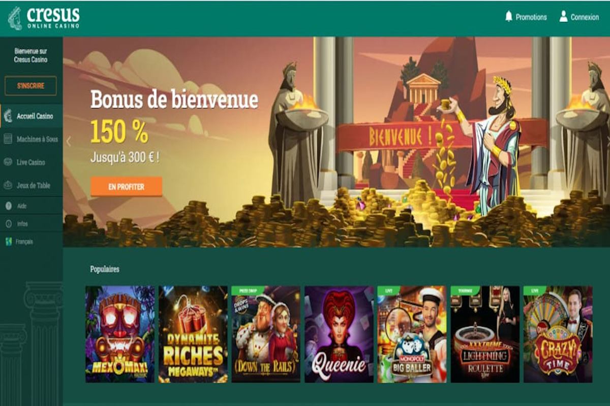Cresus Casino : analyse complète de la sécurité et des jeux pour joueurs français